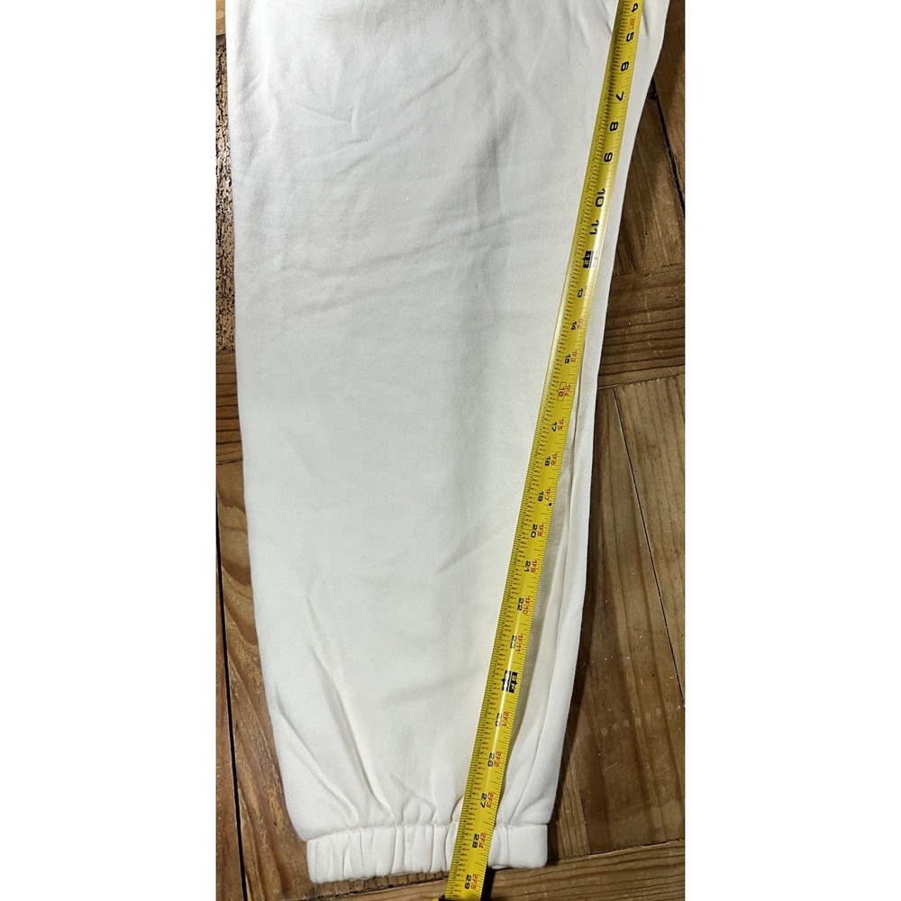 Universal Thread Mid Rise, Fleece Cream/White Jogger Pants Women's XXL - Picture 3 of 12